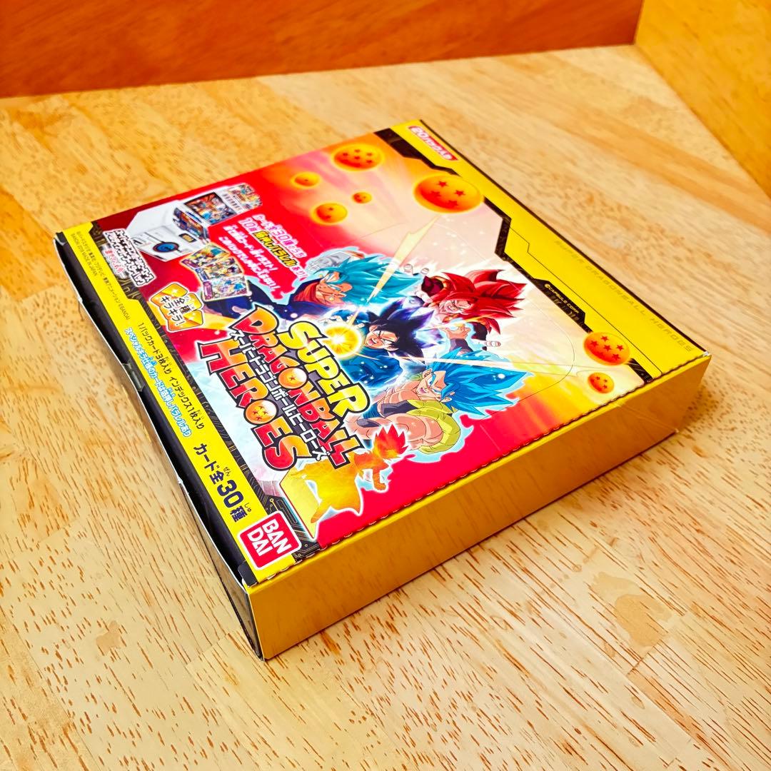 新品スーパードラゴンボールヒーローズアルティメットブースターパック激突する武勇