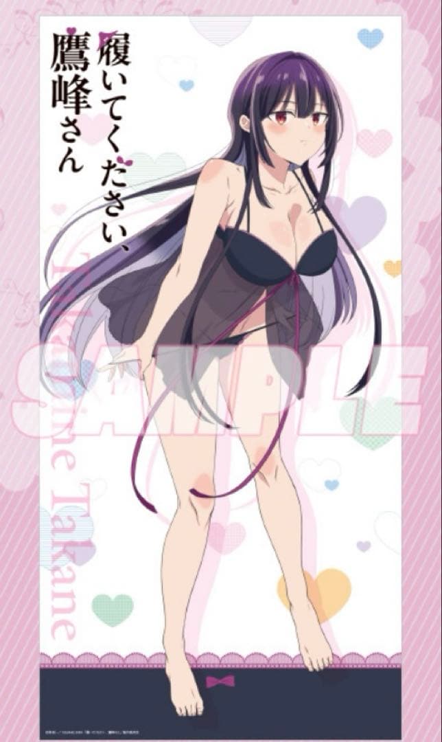 セガラッキーくじ　履いてください、鷹峰さん　A賞　特大布ポスター　A