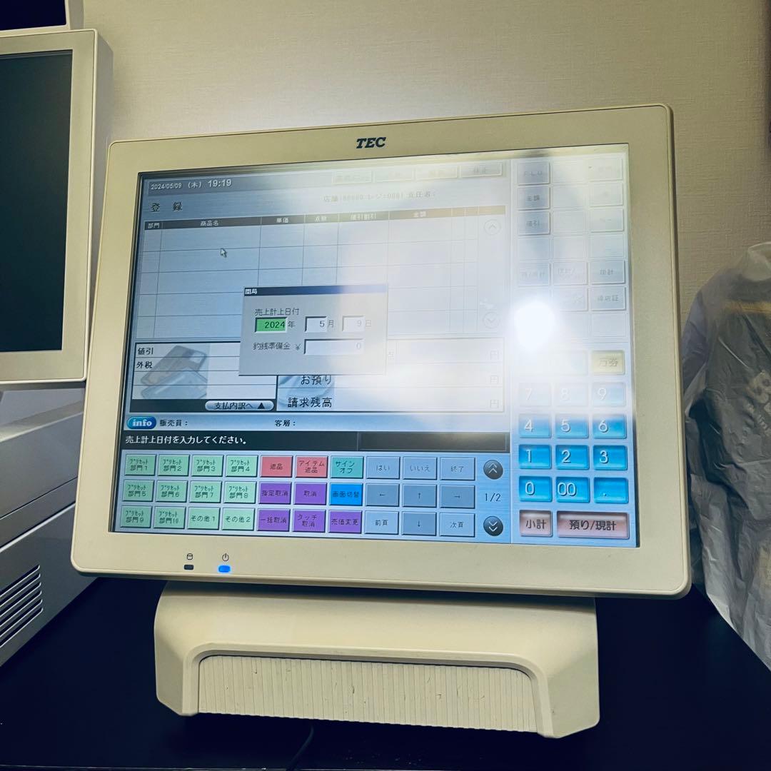 東芝テック QT-10 ShopWorks Pro 両画面モデル POSレジ