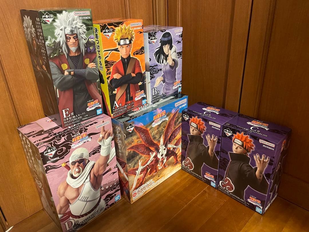 一番くじNARUTO 輪廻の嘆きと平和の懸け橋 フィギュア全種+下位賞