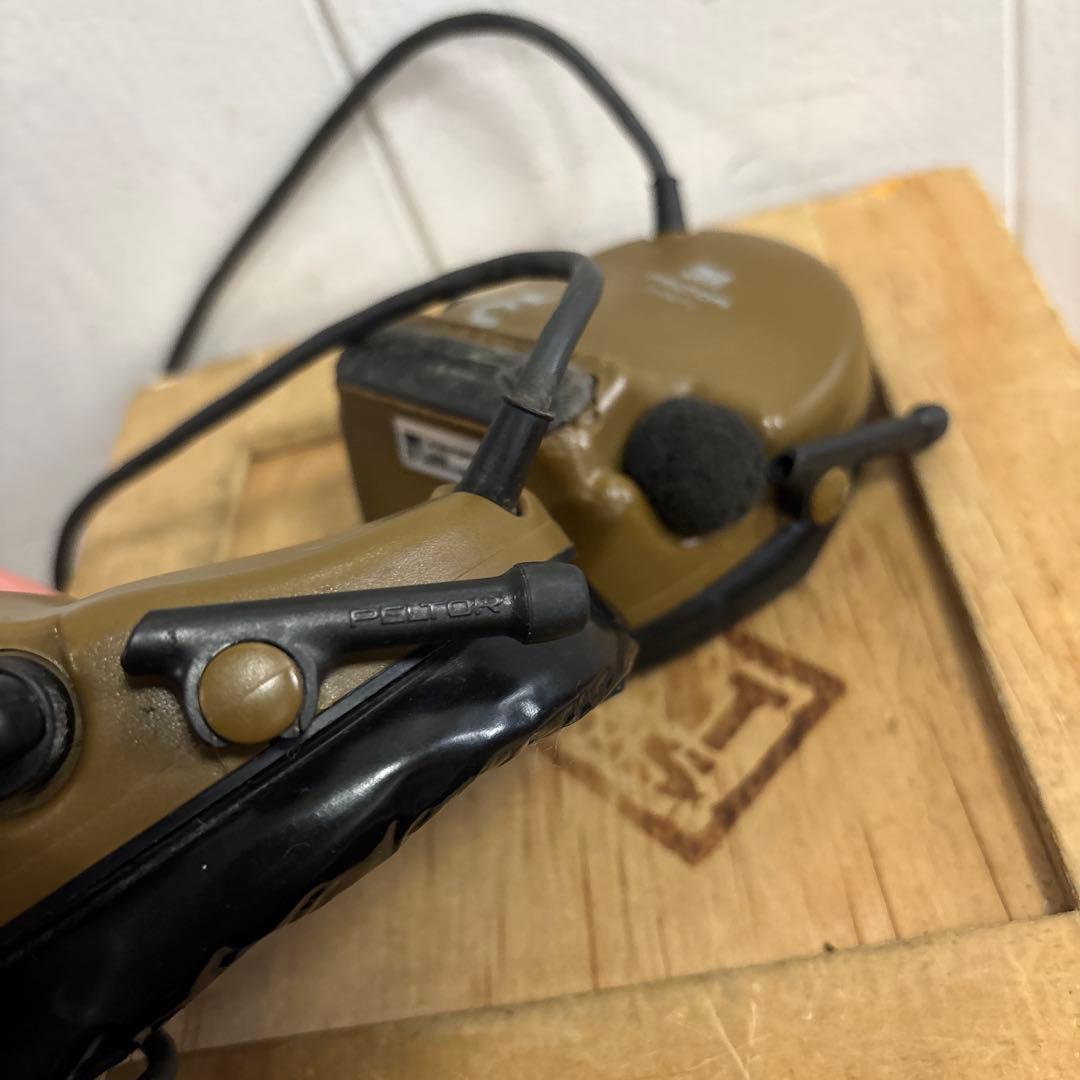 米軍　実物　3M PELTOR COMTAC V ヘッドセット　動作未確認
