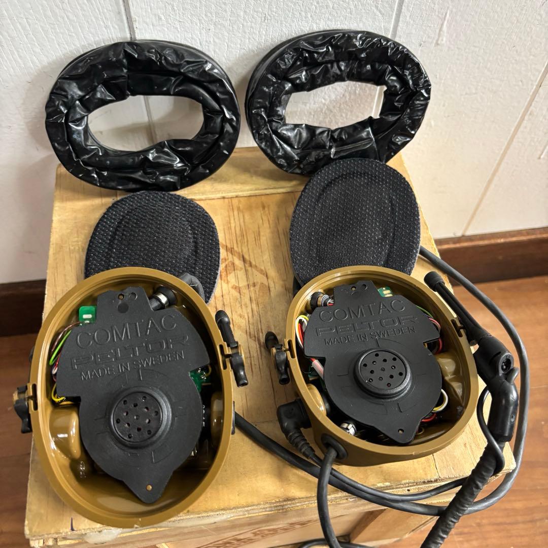 米軍　実物　3M PELTOR COMTAC V ヘッドセット　動作未確認