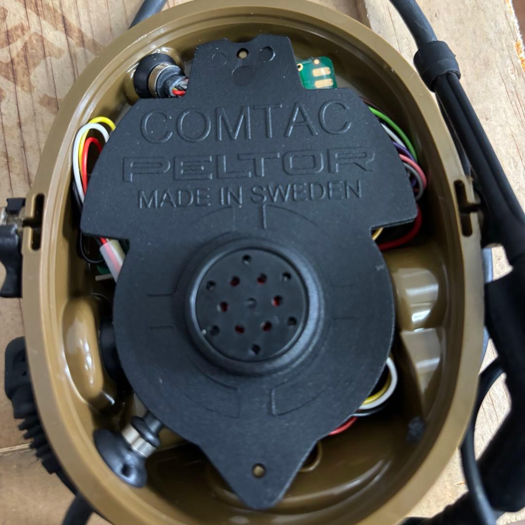 米軍　実物　3M PELTOR COMTAC V ヘッドセット　動作未確認