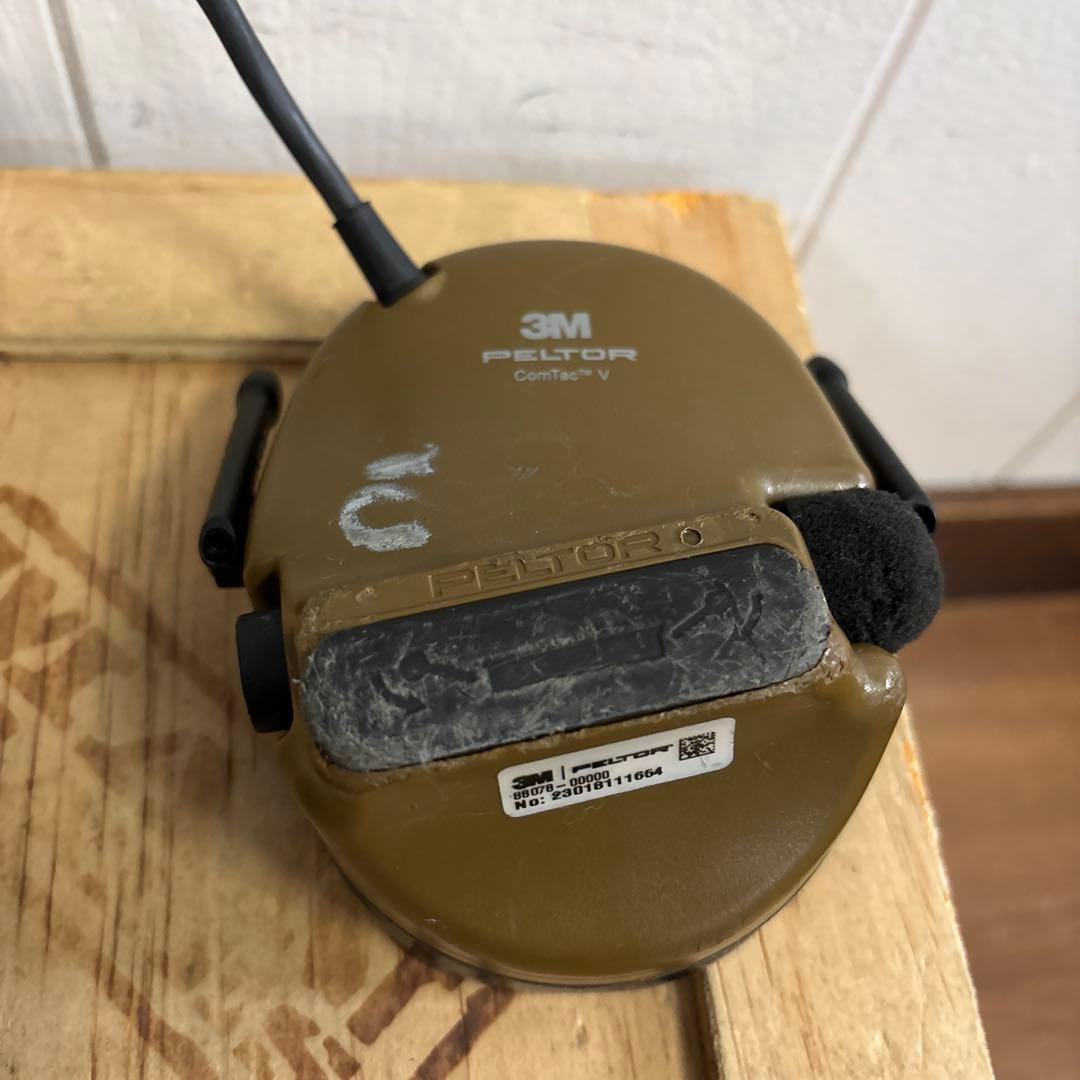 米軍　実物　3M PELTOR COMTAC V ヘッドセット　動作未確認