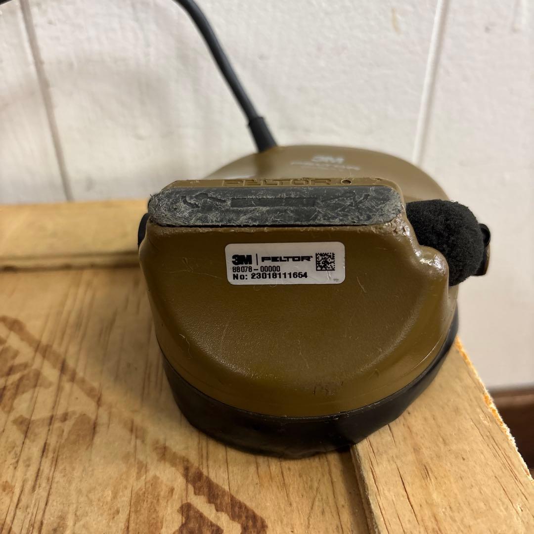 米軍　実物　3M PELTOR COMTAC V ヘッドセット　動作未確認