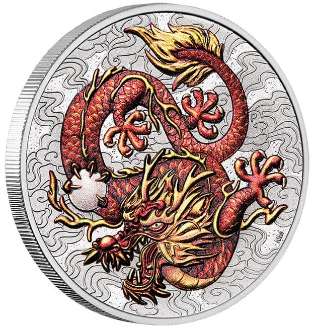 L*a様 Dragon Silver Coin - Perthmint
