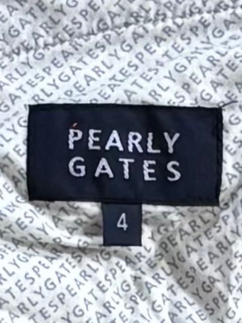 パーリーゲイツ　PGロゴ刺繍入り　スリムフィットパンツ