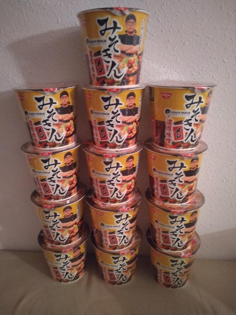 みそきん 濃厚味噌 ヒカキンプレミアム ラーメン15個 メシ13個セット