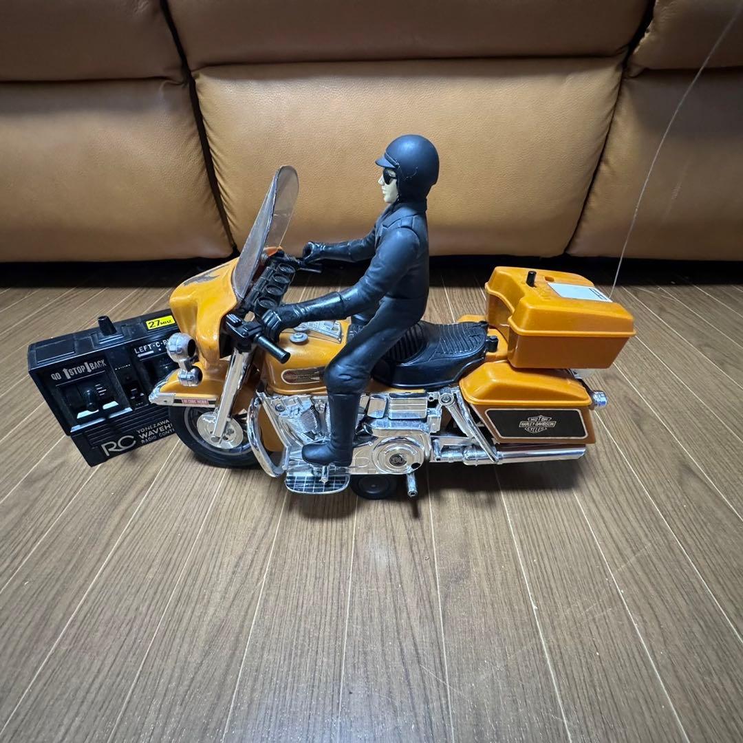 YONEZAWA ラジコン ハーレーダビッドソン　ゴールド　FLH－80