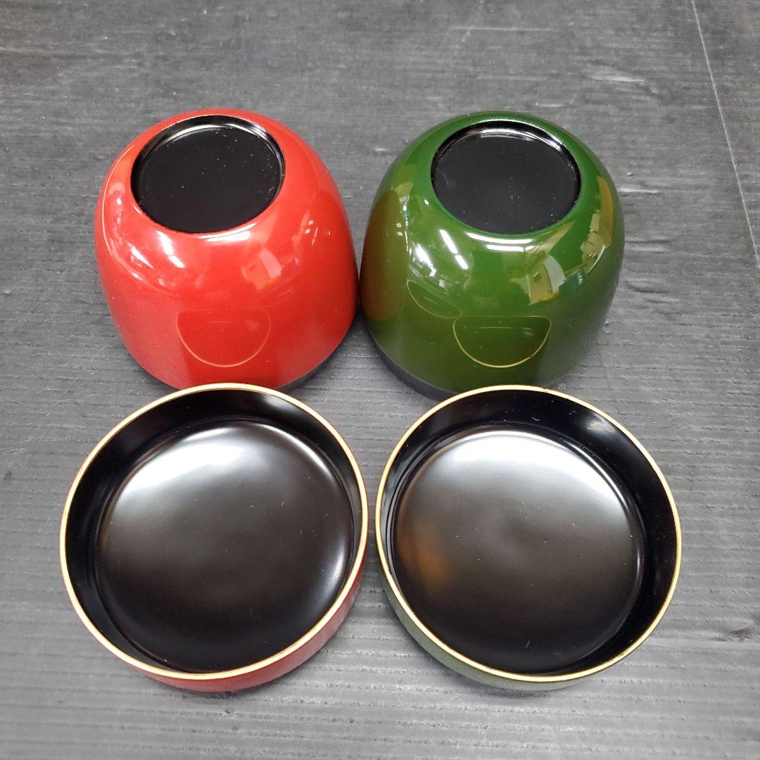 茶道具 和田寿峰 ニ節句 棗 お雛様 兜 節句 一対 165