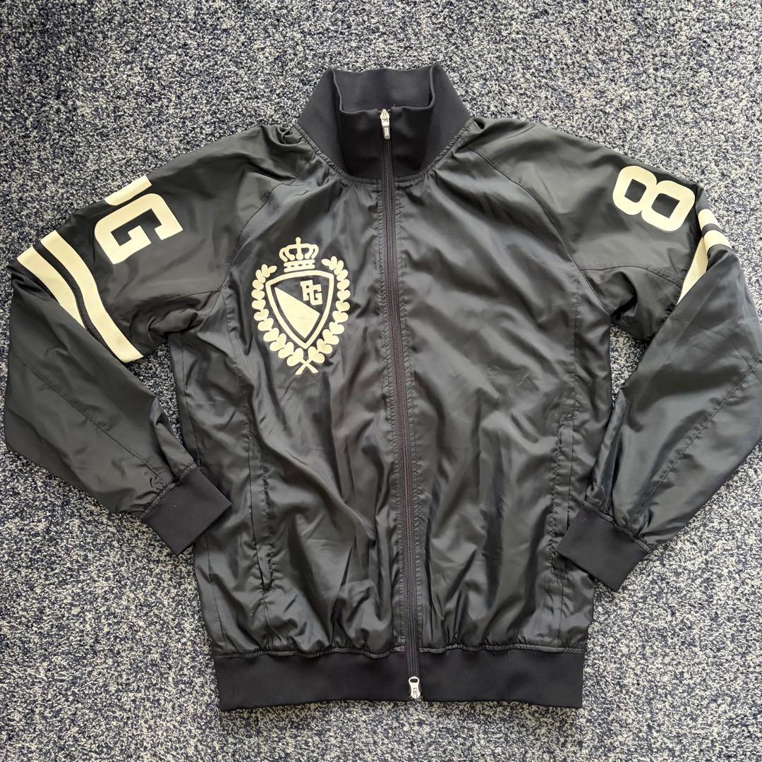 パーリーゲイツ　裏地付　防風　ジャケット　ブルゾン　ゴルフウェア　ネイビー　4