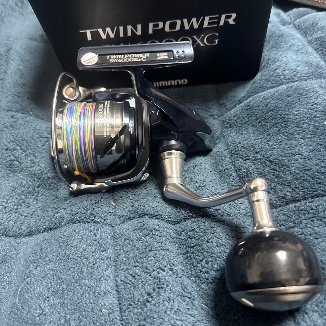 現行SHIMANO TWIN POWER SW6000XG スピニングリール