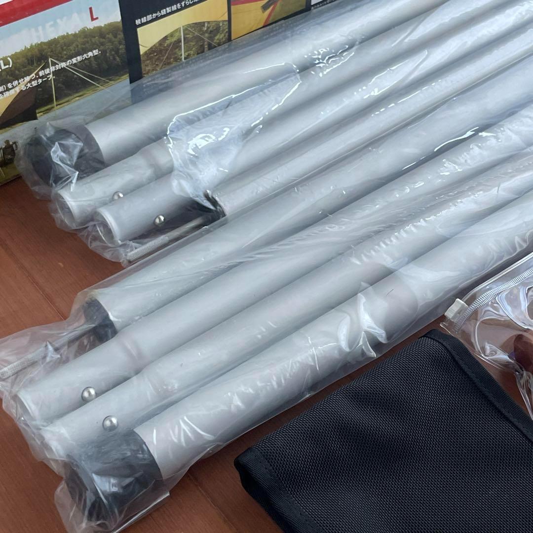 新品 スノーピーク HDタープ シールド ヘキサ プロセット Lサイズ