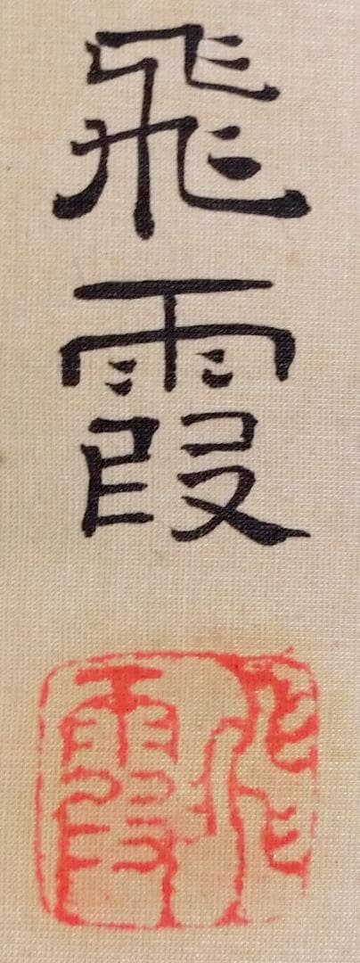 賀来飛霞 彩色花弁圜 希少 墨彩画 日本画 牧野富太郎 小石川植物園 大分県