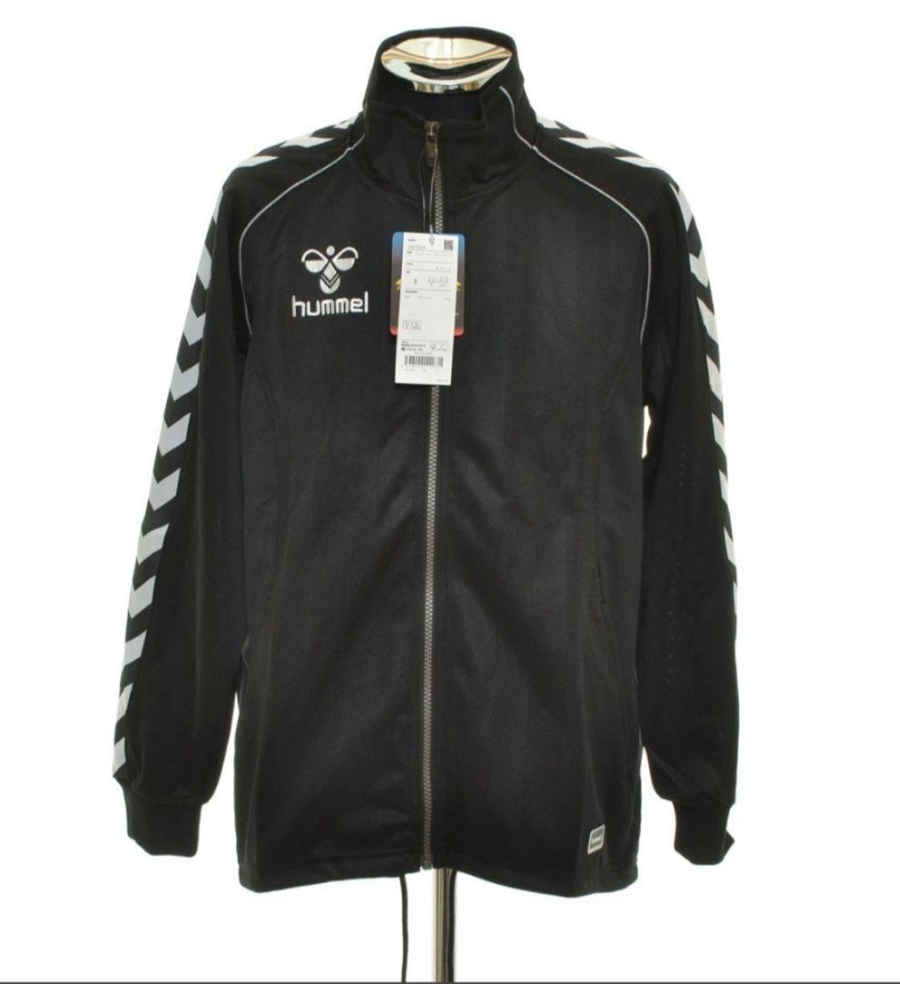 【新品】hummel　ヒュンメル ブラック ジャージ 上下セット　ハンドボール