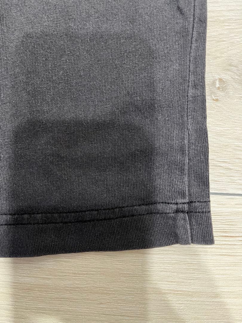 CHANMINA モノクロプリントTシャツ Lサイズ