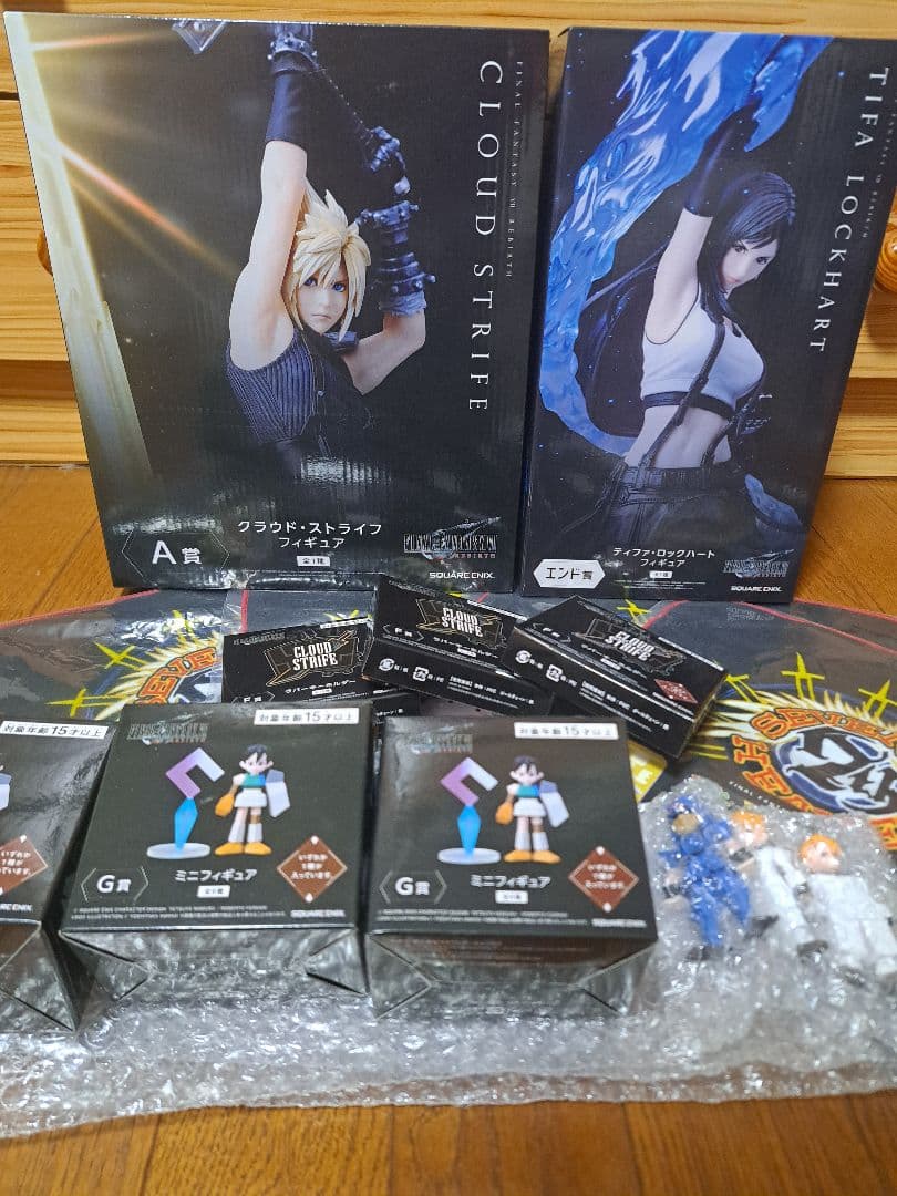 ファイナルファンタジーVII 発売記念くじ A賞クラウド ラストワン賞ティファ