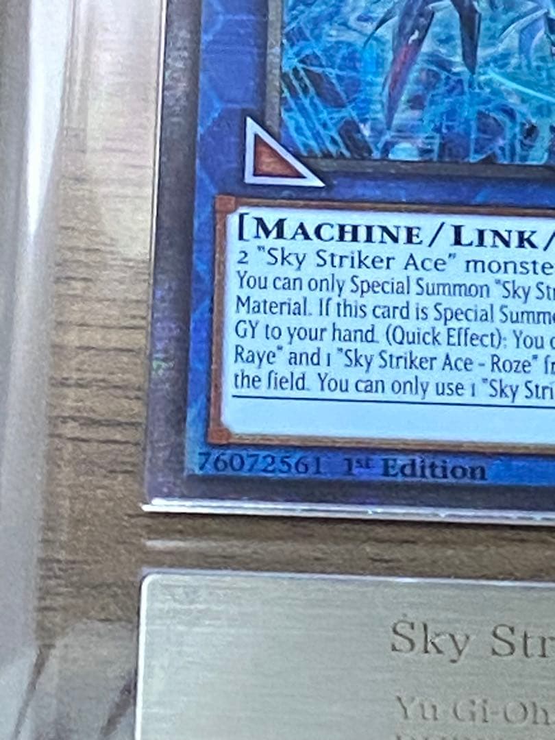 五つ目　ARS鑑定10 世界1枚　閃刀姫=ゼロ スターライトレア　1st