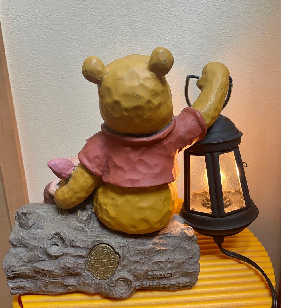 プーさん置き物ランプ(レア品)