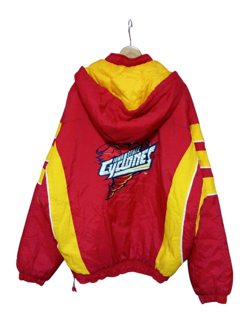 90s STARER 　アイオワステートサイクロンズ　 プルオーバージャケット