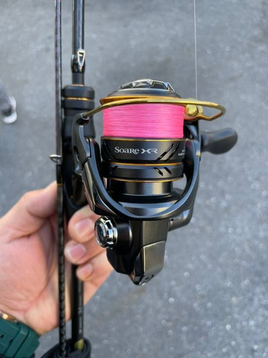ソアレXRアジングロッドリールセット