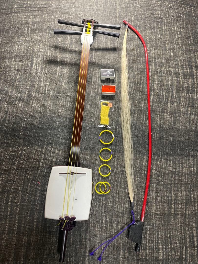 四弦和胡弓　プライスダウン（最終回）　竹弓馬尻尾　付属品