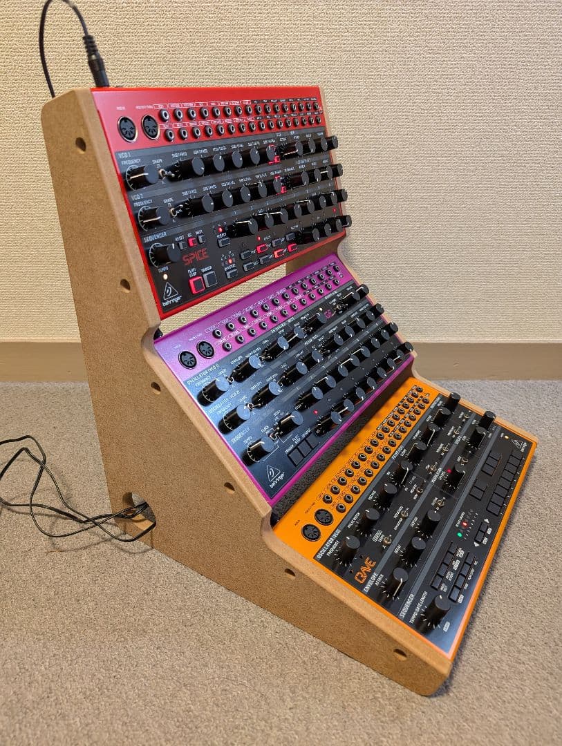 Behringer セミモジュラーシンセ3台セット【箱付美品】