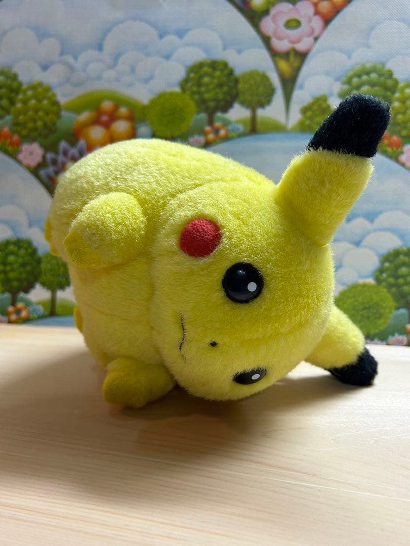 レア‼️初期 TOMY ピカチュウ ぬいぐるみ 当時物 希少 ポケモン フィギュア