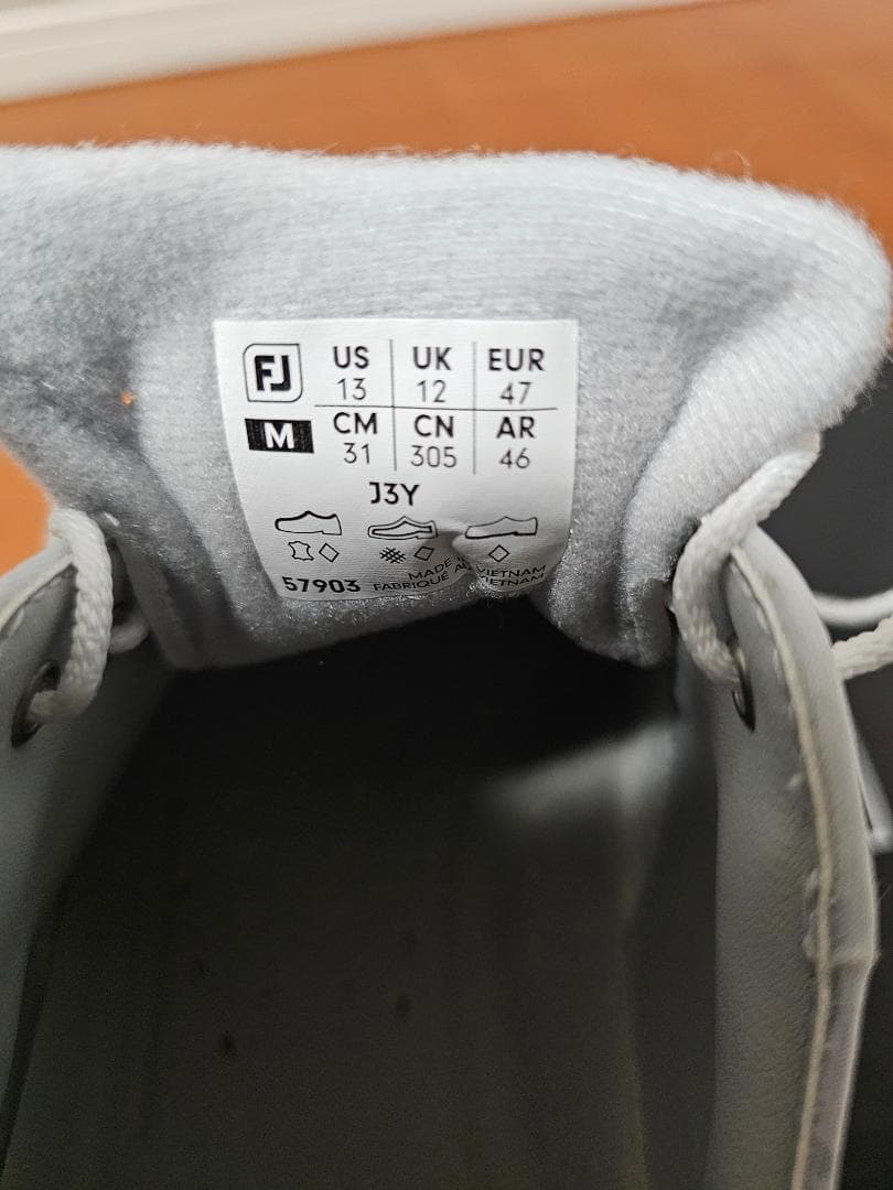 【人気モデル】フットジョイ　ゴルフシューズ　31㎝(US13)