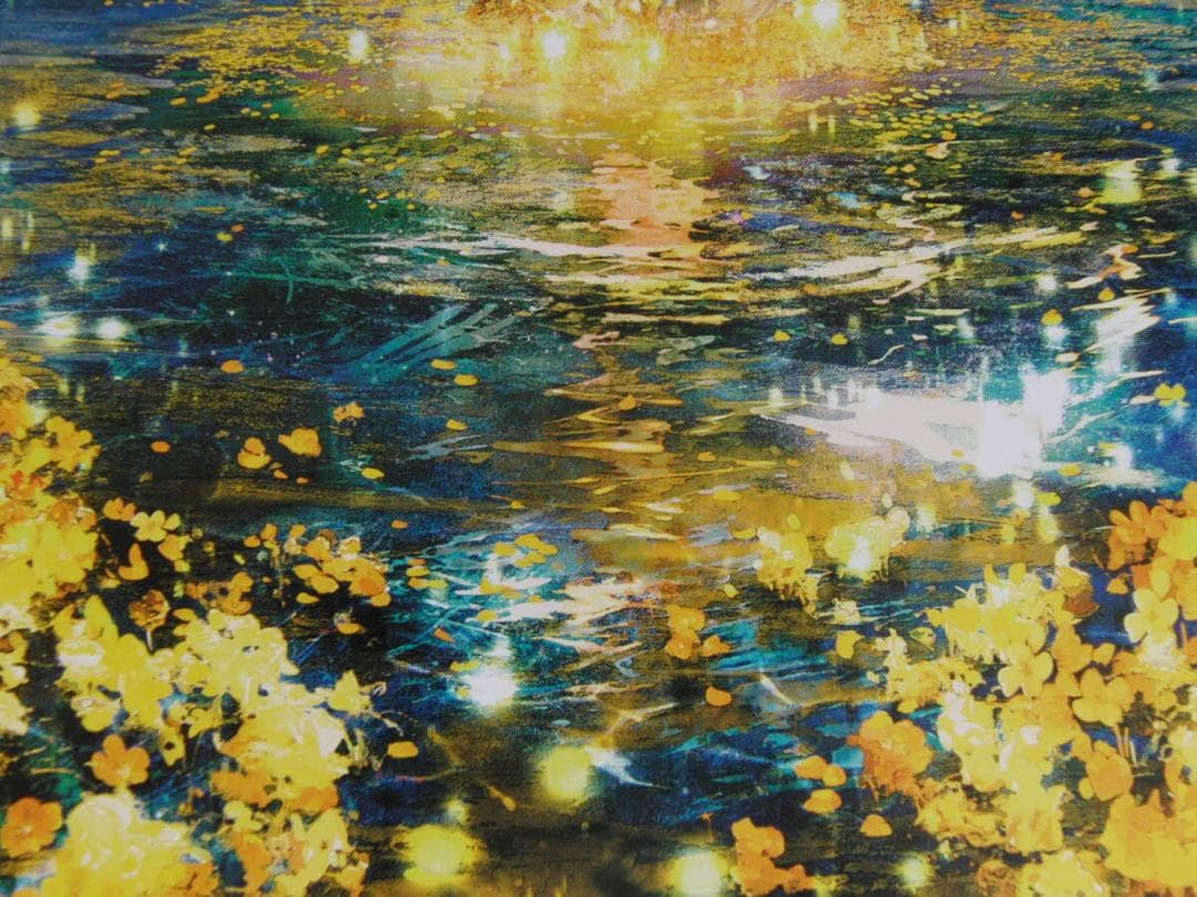 ふすい、【MESSAGE　IN　A　BOTTLE】、希少な額装用画集より