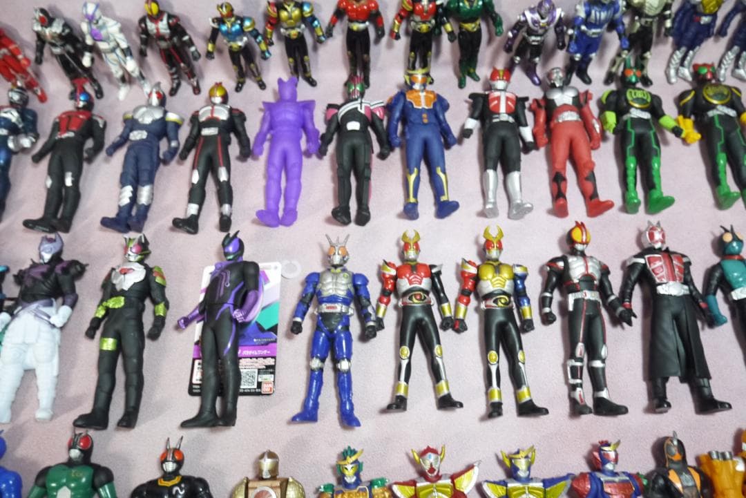 ライダーヒーローシリーズ(新版) ミニソフビ　110体