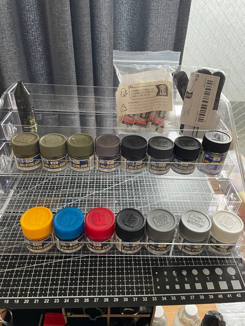 Mr.カラー塗料セットと工具セット