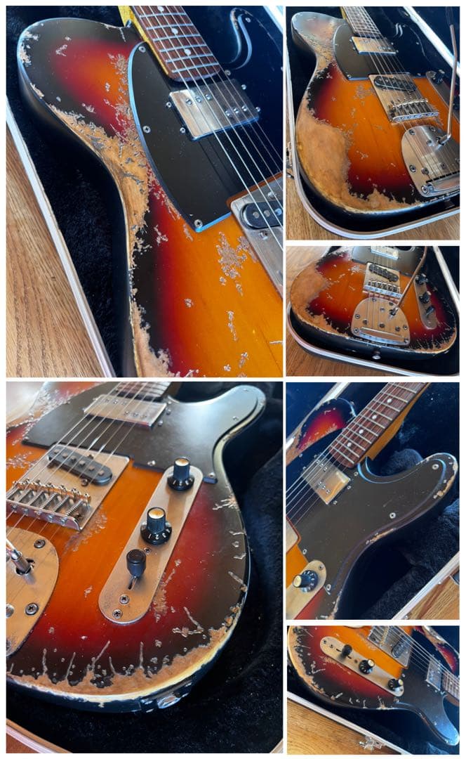 ハードレリックテレキャスタータイプ/ワイドレンジPU/オイルコンデンサー