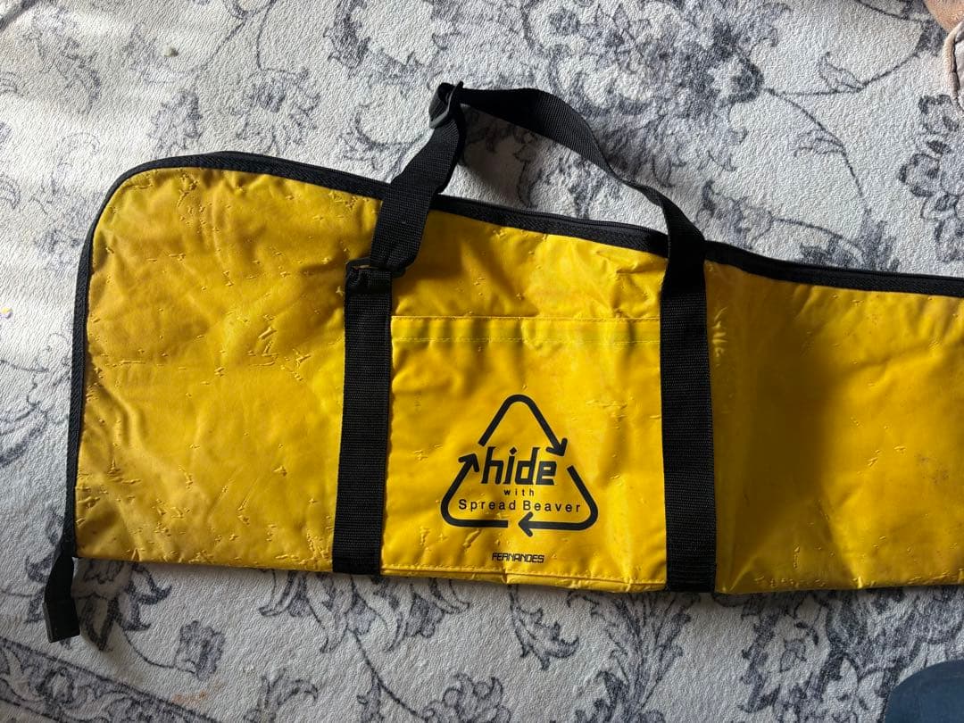 ヒデミニギター　イエローハートミニエレキギター