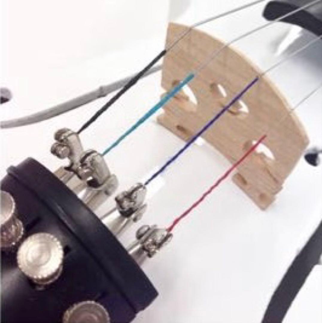 Hallstatt ハルシュタット ヴァイオリン ホワイトV-12/WH 4/4
