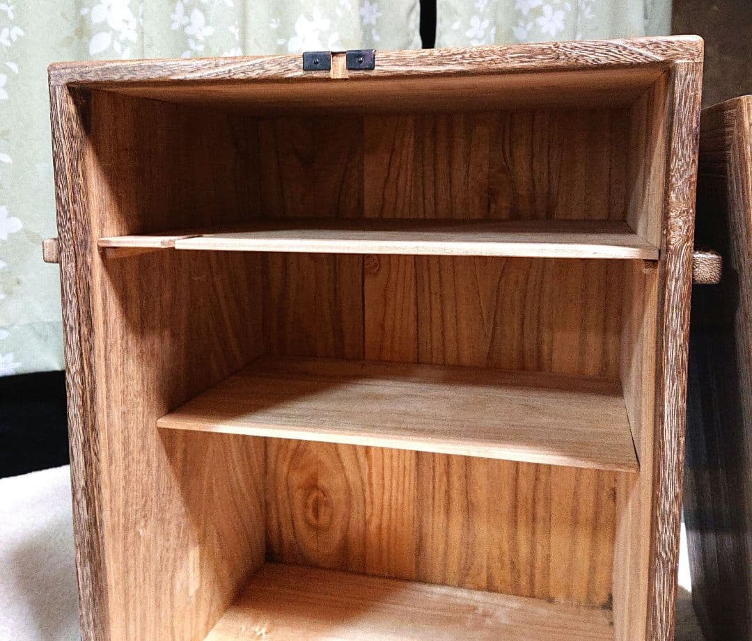 茶道具旅箪笥木製A467