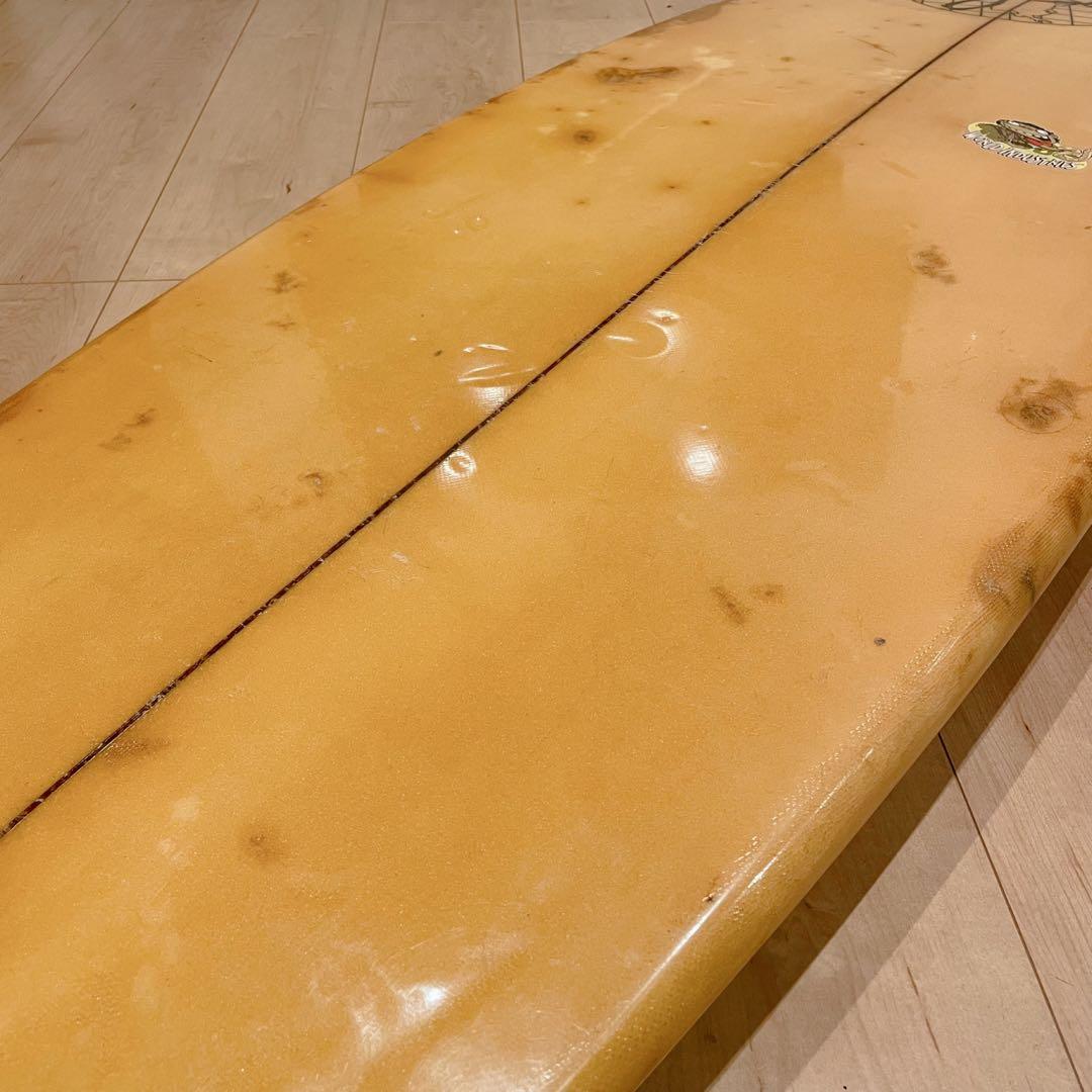 レア✨レトロ　シングル サーフボード シングルフィン　初心者