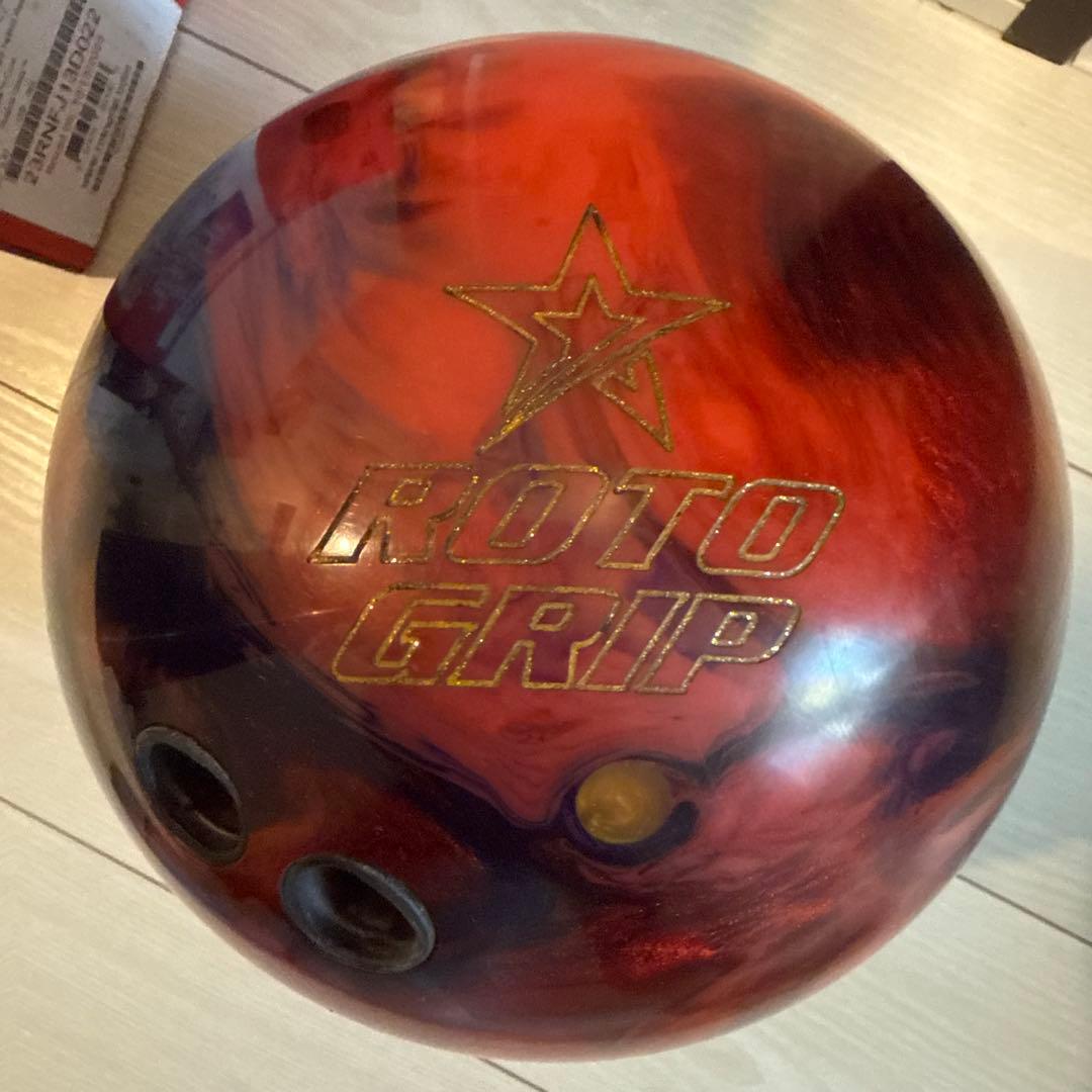 TNT INFUSED ボウリングボール 赤黒