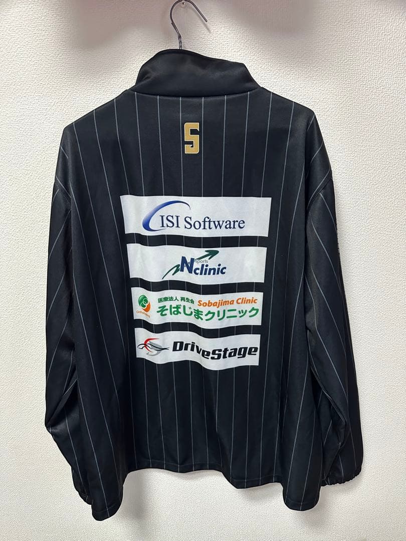 Bリーグ egozaru 大阪エヴェッサ 選手支給品 ウォームアップウェア 3L