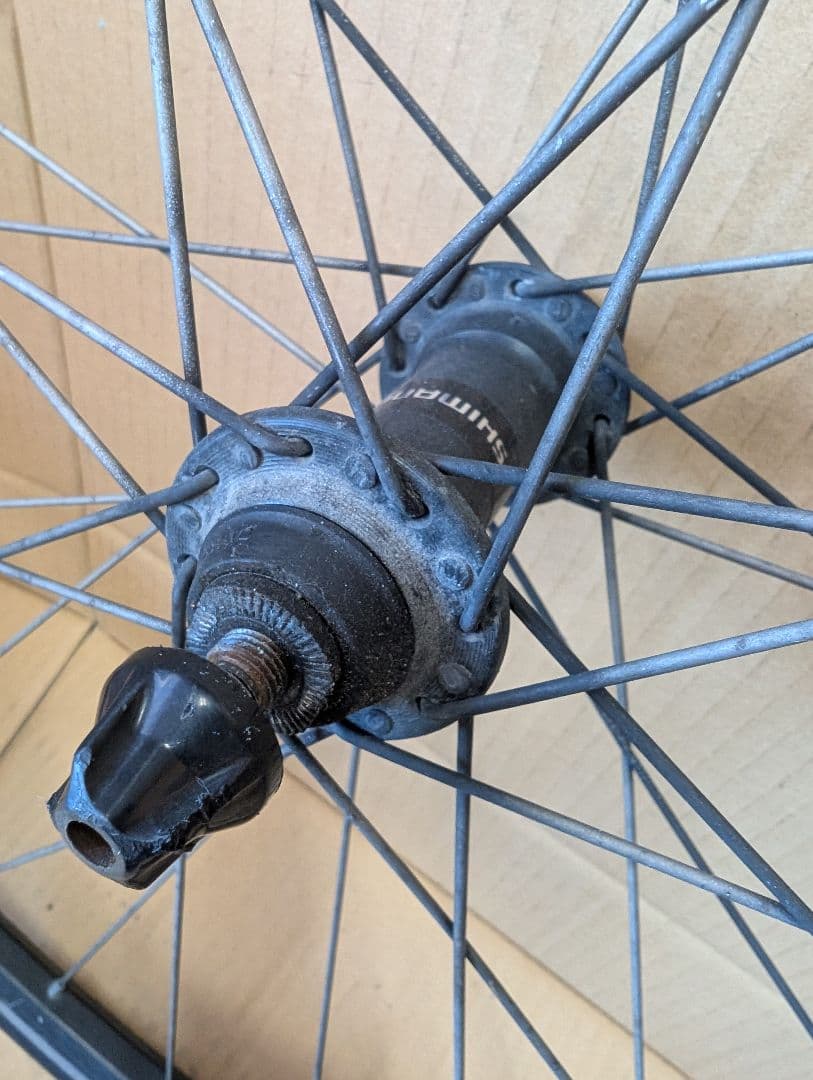 ビアンキ取り外し/クロスバイク用700Cホイール前後セット