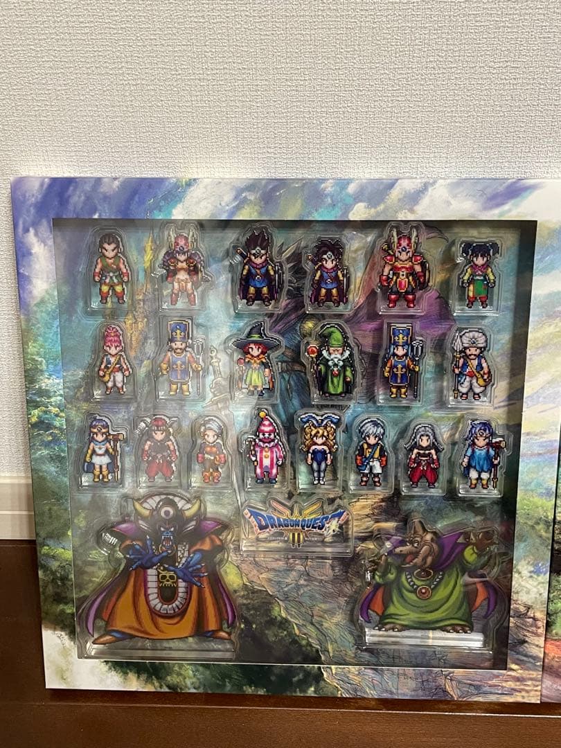 【新品未開封】ドラゴンクエストI&II、IIIアクリルブロック 2つセット