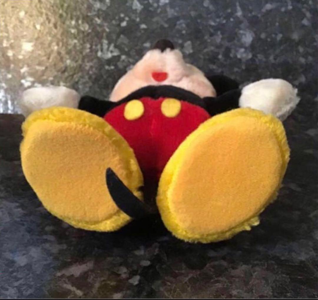 昭和　レトロ　ミッキーマウス　ミニーマウス　ぬいぐるみ