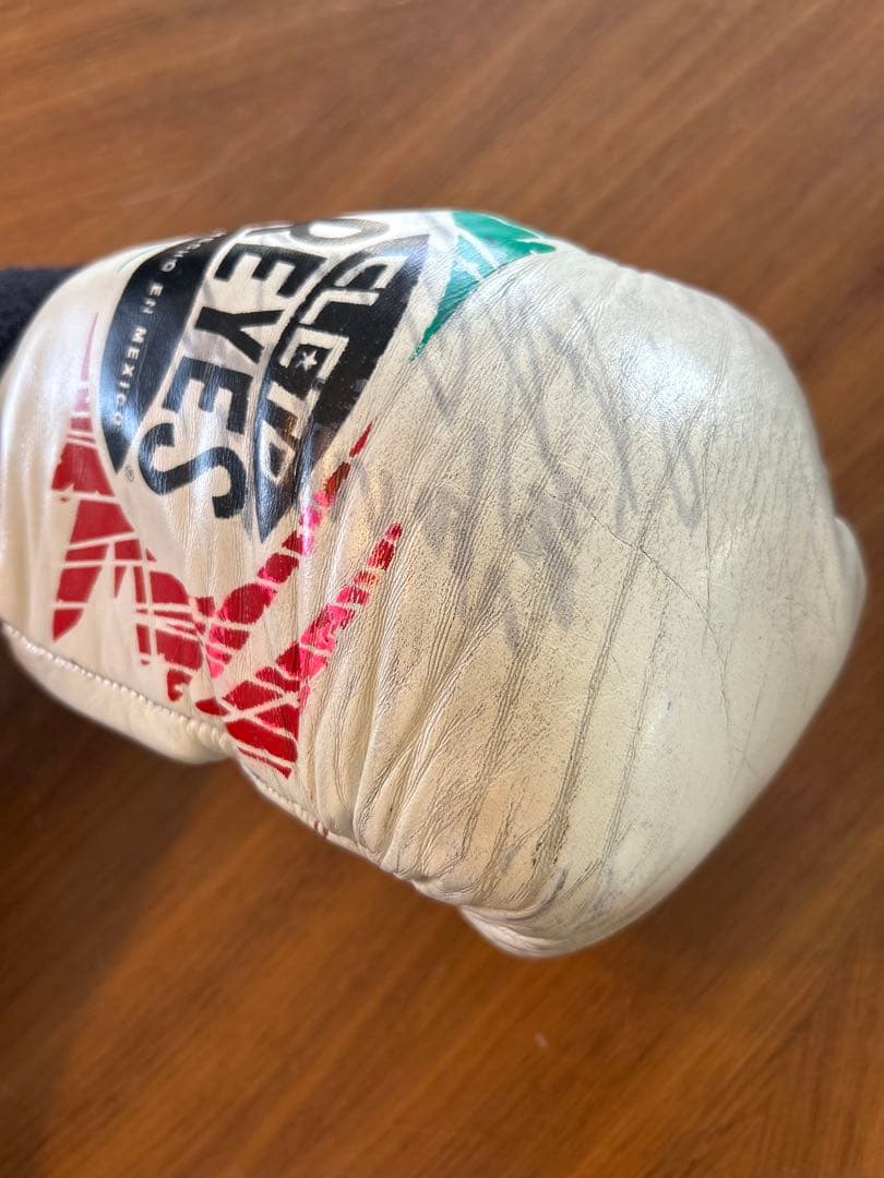 8オンス CLETO REYES ボクシンググローブ 比嘉大吾サイン レイジェス