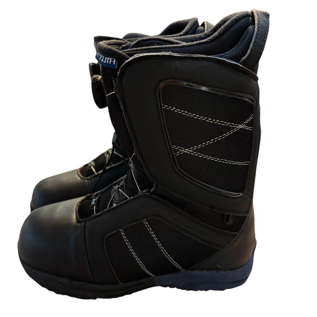 ZUMA ワイヤー スノーボードブーツ 24cm 黒 ブラック　メンズレディース