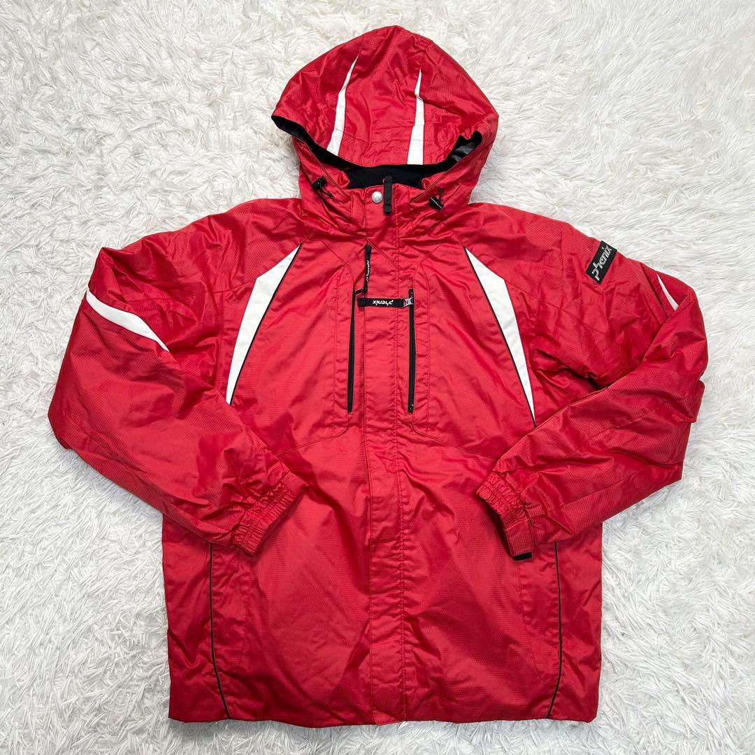 美品 Phoenix フェニックス スキーウェア メンズ M相当 赤 黒