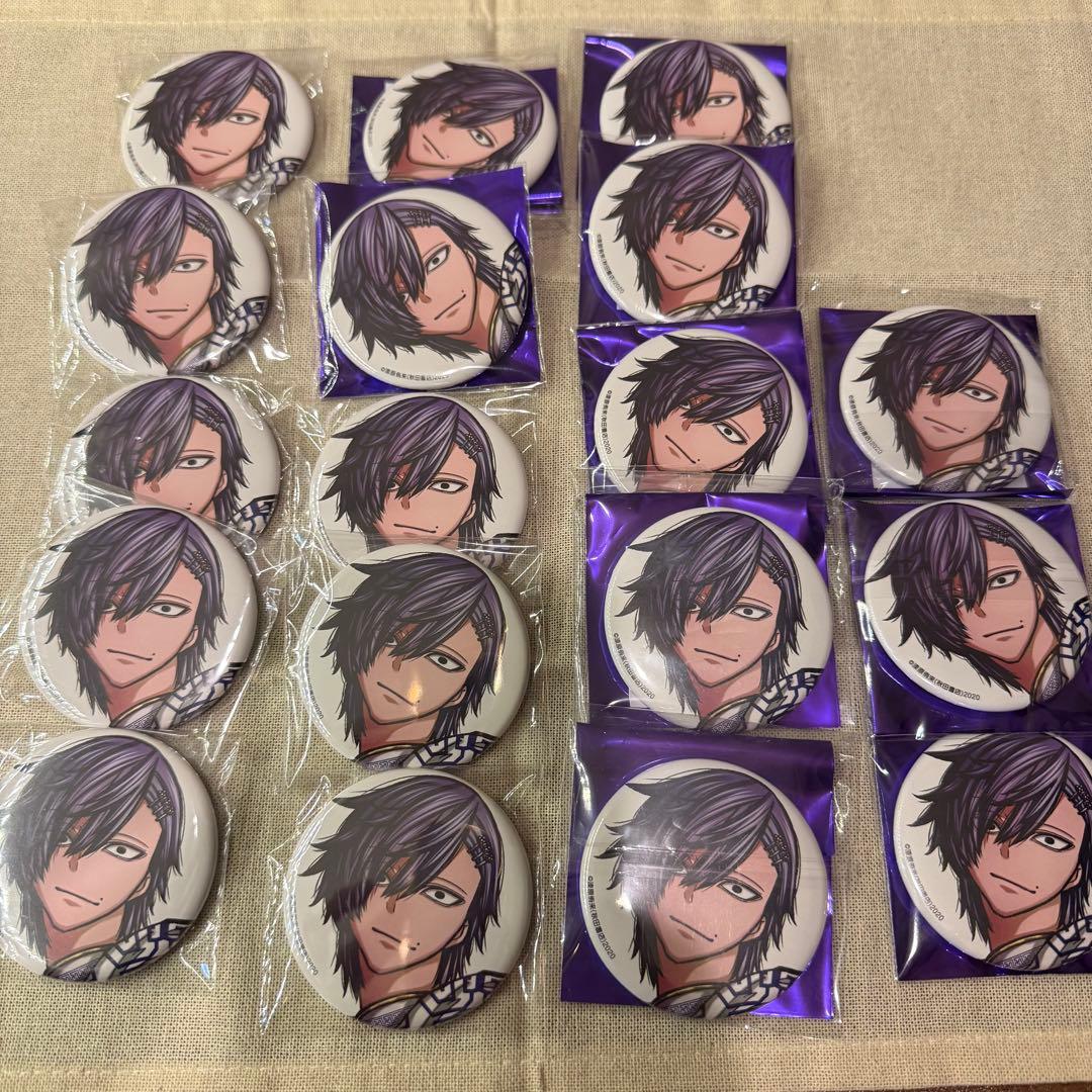 桃源暗鬼 C107 缶バッジ 桃際右京