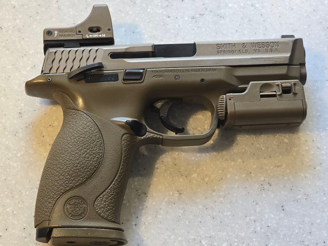 【カスタム済】東京マルイ M&P9 Vカスタム ガスブローバック