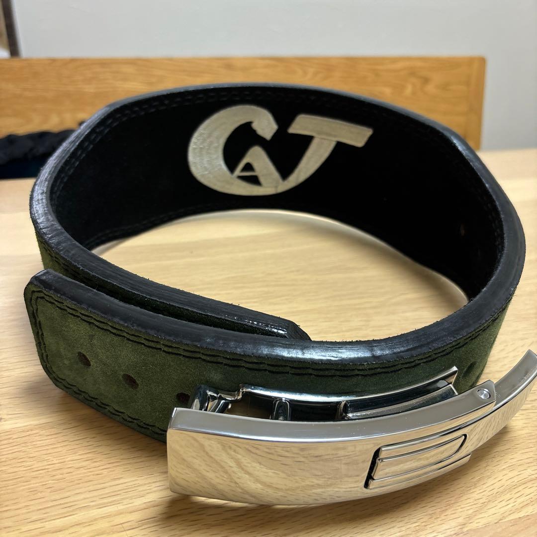 ジュラシック木澤　トレーニングベルト　Sサイズ パワーグリップ付き