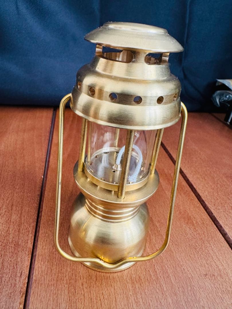 2in1 真鍮製 超小型オイルランプ ゴールゼロ用ランプシェード たまゆらタイプ