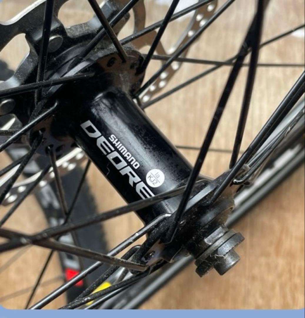 マウンテンバイク用ホイール前後セット 写真内のスプロケットは含みません